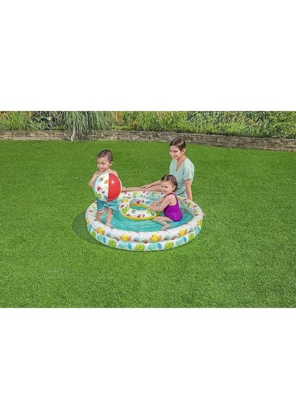 Çocuk Havuzu Seti, Su Dostları, Çap 122 x 20 cm fiyatları