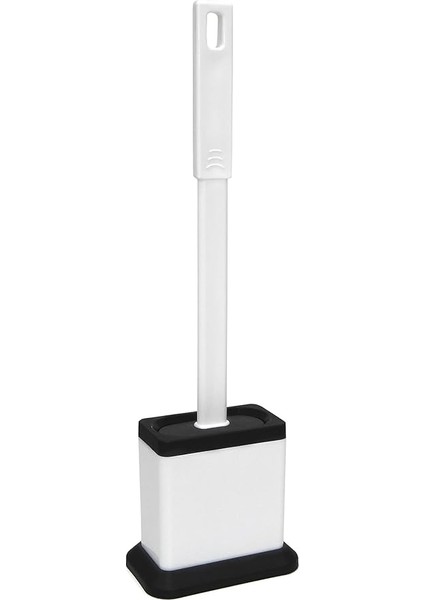 Antibakteriyel Silikon Uçlu Kare Tuvalet Fırçası BEYAZ(NV2028) modelleri