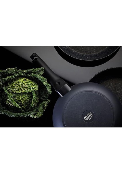 Bistecchiera Cm. 28 Antiaderente Pietra Induzione Zeus fiyatları