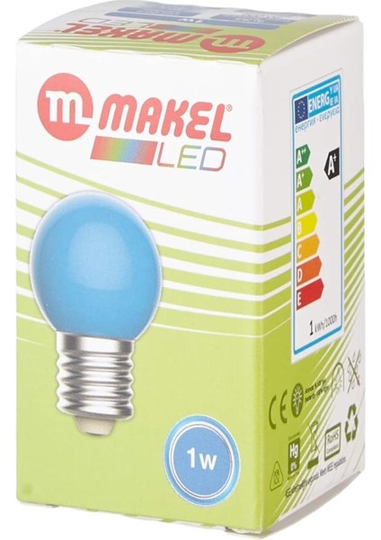 1W LED Gece Lambası, Mavi modelleri