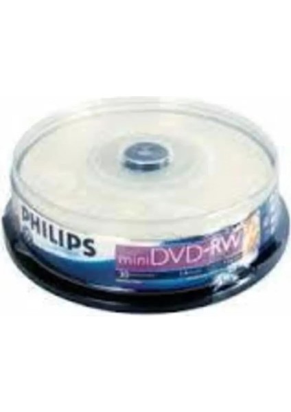 Phılıps Mini Dvd-Rw 1.4gb 30MIN 1-2x 10LU Cakebox