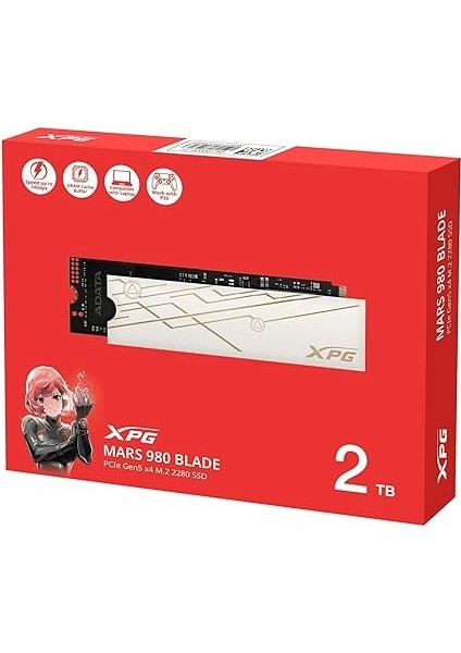 Mars 980 Blade SMAR-980B-2TCS 2tb 14000/13000MB/S Pcıe GEN5X4 M.2 SSD Disk fırsatları