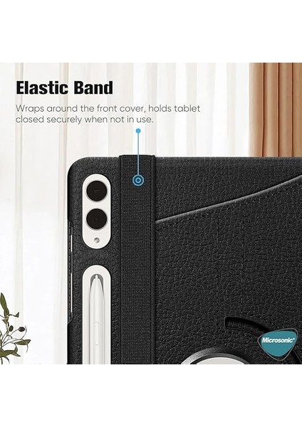 Samsung Galaxy Tab S10 Plus X820 Kılıf 360 Rotating Stand Deri Siyah [galaxy Tab S10 Plus X820 ile Uyumlu Kılıf - Siyah] modelleri
