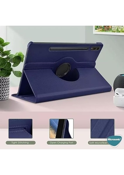Samsung Galaxy Tab S10 Plus X820 Kılıf 360 Rotating Stand Deri Siyah [galaxy Tab S10 Plus X820 ile Uyumlu Kılıf - Siyah] fırsatları