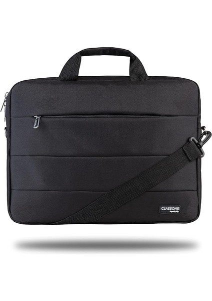 Romeo Serisi TL2000 15.6 Inch Uyumlu Su Geçirmez Kumaş, Notebook, Laptop , El Çantası- Siyah