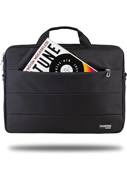 Romeo Serisi TL2000 15.6 Inch Uyumlu Su Geçirmez Kumaş, Notebook, Laptop , El Çantası- Siyah fiyatları