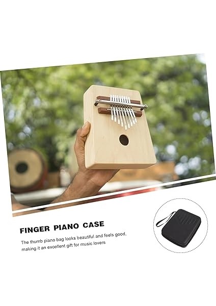 Kalimba Koruyucu Çanta Taşınabilir Thumb Piano Depolama Kutusu Dayanıklı Pu ve Malzeme ile Seyahat Için Kalimba Çantası modelleri