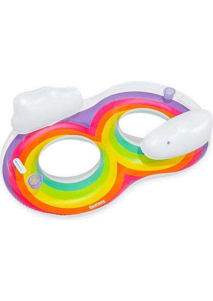 Rainbow Dreams 2 Kişilik Çift Kişilik Yüzme Tüpü 1.86 M x 1.16 M fırsatları