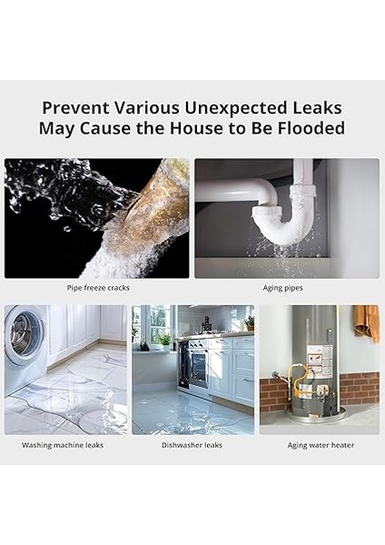 SNZB-05P Zigbee Su Kaçak Sensörü ve Kablosu indirimleri