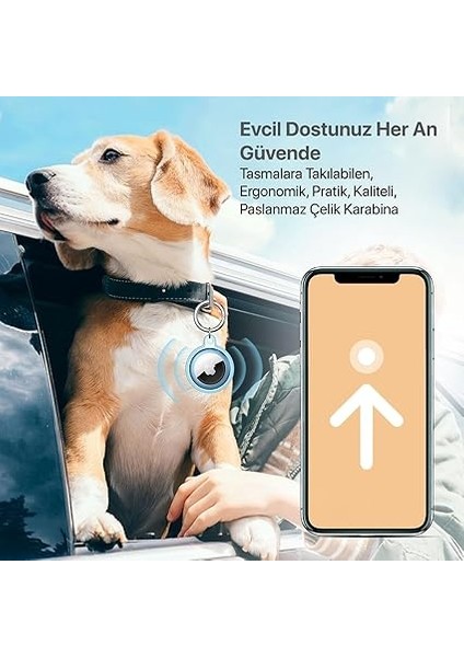 Için Su Geçirmez Ultra Şeffaf Görünümlü Silikon Kılıf ve Anahtarlık (4'lü Paket) indirimleri