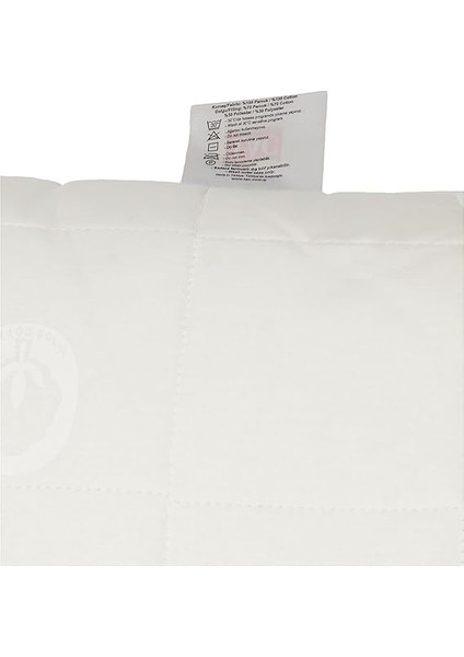 Pure Cotton KAPITONELI%100 Pamuk Yastık, Beyaz, 50X70 cm indirimleri