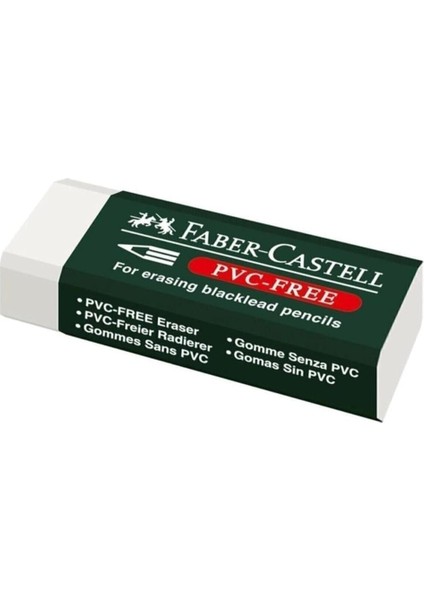 Castell Pvc Free No:20 Büyük Boy Beyaz Silgi 3 Lü indirimleri