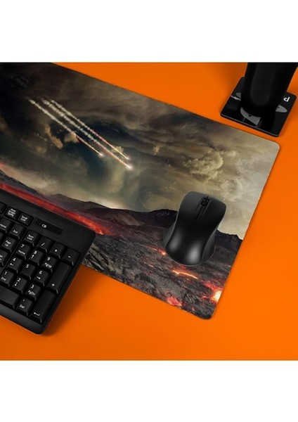 Fantastik Görsel Baskılı 70X30 Büyük Boy Mousepad - Mouse Pad - Fare Altlığı indirimleri