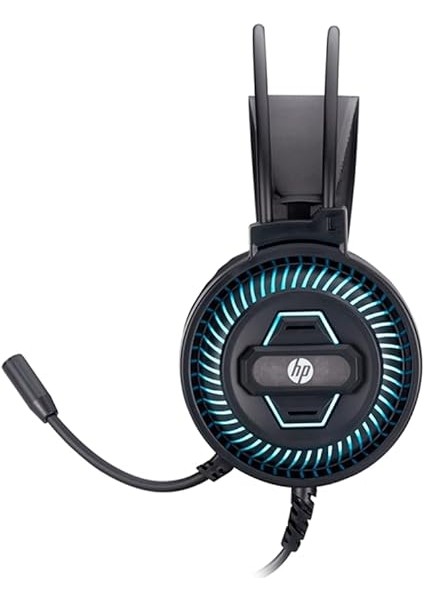 DHE-8001U LED Işıklı Oyuncu Kulaklığı, Kablolu, Mikrofonlu, Siyah modelleri