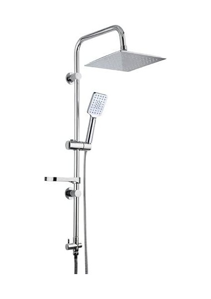 400D Delta Tepe Yağmur Başlığı ve Çok Fonksiyonlu El Başlıklı Robot Banyo ve Duş Seti