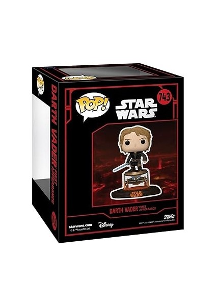 Pop! Deluxe Rides Yıldız Savaşları Darkside - Darth Vader Ilk Görünüm modelleri