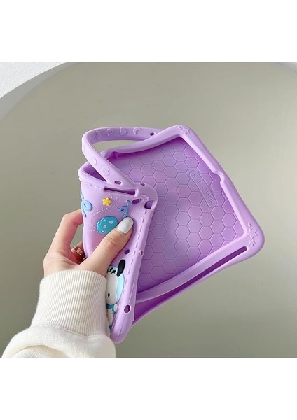 Teknoloji Honor Pad X8 Ile Uyumlu Standlı Askılı Karakterli Pleasure Çocuk Tablet Kılıfı Mavi modelleri
