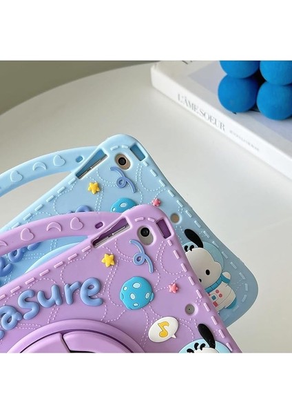 Teknoloji Honor Pad X8 Ile Uyumlu Standlı Askılı Karakterli Pleasure Çocuk Tablet Kılıfı Mavi indirimleri
