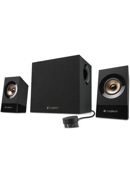Z533 2.1 Multimedya Hoparlör Sistemi, Subwoofer, Rms, 3.5 mm Aux, Rca Girişleri, Kontrol Bölmesi, 120 W, Siyah
