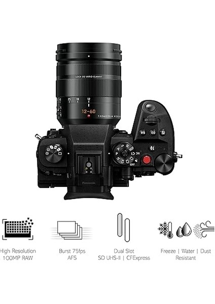 Lumıx DC-GH6L Hibrit Kamera Leica ES12060 Objektifli (25 Mp, Dual I.s, OLED Arayıcı, Soğuk/toz/su Sıçramasına Karşı Koruma) Siyah fırsatları