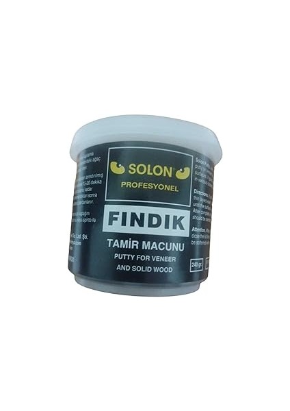 Çok Amaçlı Ahşap Parke Masa Sehpa Çizik Çok Amaçlı Tamir Dolgu Macunu Fındık 240 gr fiyatları