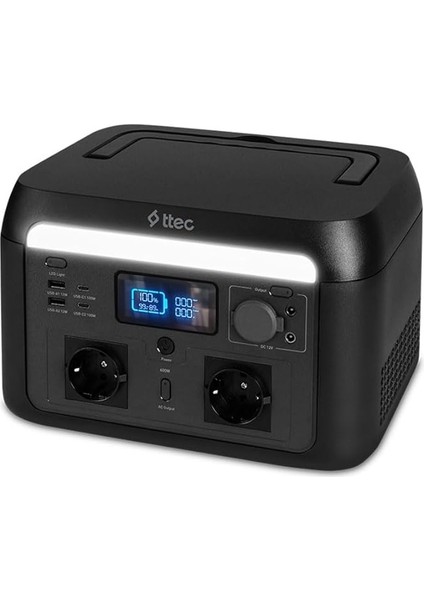 Powermax Pro 600W Taşınabilir Güç Istasyonu 2PS002S