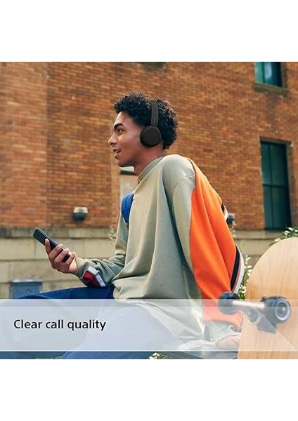 WH-CH520 Kablosuz Bluetooth Kafa Kulaklığı, Ses, Hafif Tasarım, 50 Saat Pil, Hızlı Şarj, Ekolayzır, Net Aramalar, Ios ve Android - Siyah fiyatları
