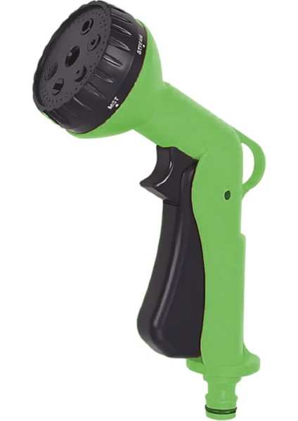 Otomatik 6 Fonksiyonlu Araba Yıkama Bahçe Sulama Temizleme Tabancası Tetikli Ayarlı Tabanca