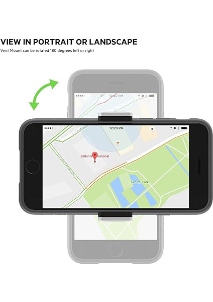 Araç Içi Havalandırma Tutucu Özellikli Telefon Tutacağı - Iphone, Samsung, Lg, Sony, Google Vs. Modellerle Uyumlu modelleri