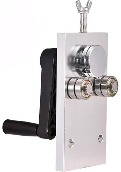 Fret Bender Plastik Saplı Çinko Alaşımı Düzleştirme Fret Tel Bükme Için Luthier Aracı