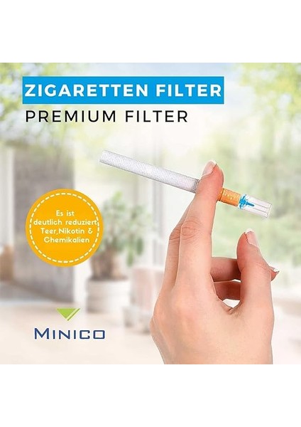 Sigara Filtreleri 1.100 Katran Önleyici Filtre Paketi, Sigara Filtreleri 8 Mm, Sigara Filtresi Bağlantı Parçası, Sigara Tutucu, Katranı Durdurma | Normal Sigara Ağızlıkları, Filtreli fiyatları