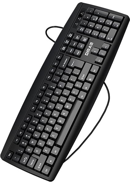 K10 Siyah Kablolu Ingilizce Q Klavye modelleri