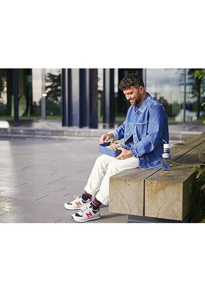 - Yemek Kutusu Take A Break Large – Bölmeli Beslenme Kutusu – 8 Adede Kadar Tereyağı Ekmeği Için Uygundur – 1500 ml – Canlı Mauve fırsatları