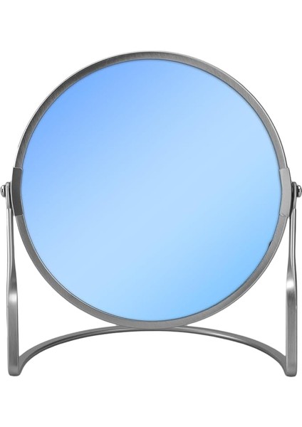 Kama Gümüş Çift Taraflı Büyüteçli Ayna 18 cm