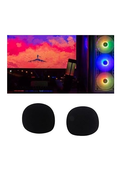 Zoom H1 2 Adet/set Kayıt Kalemi Deniz Pamuk Kapak Zoom H1 Kayıt Kalemi Mikrofon Rüzgar Geçirmez Sünger Kapak modelleri