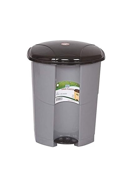 18 Lt Pedallı Çöp Kovası (10191) Beyaz
