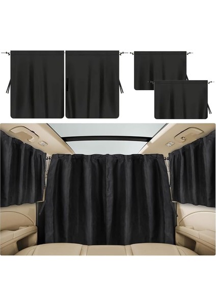Araç Içi Perde Araba Gizlilik Perdesi Oto Güneşlik Perde Seti