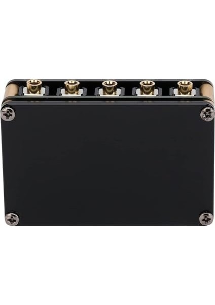 4'ü 1 Arada Pasif Mikser Modülü Mini Stereo 4 Kanallı Pasif Mikser Ses Mikseri 4 Ses Girişi - 1 Çıkış Ultra Kompakt Kayıt Stüdyosu Için Düşük Gürültü Konsol Sahne Küçük Kulüp Veya Bar modelleri