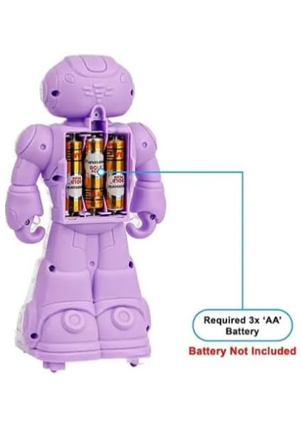 ve Işıklı 360 Derece Dönen Oyuncak Robot fırsatları