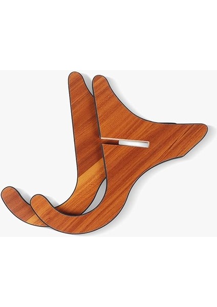 Ukulele Ahşap Zemin Standı - Evrensel x Çerçeve Taşınabilir Sağlam Stand Ukelele, Mandolin, Keman ve Banjo Için Ayrılabilir - Kahverengi fırsatları