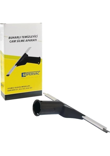 3 Easyfix Buharlı Temizleme Makinesi Cam Silme Aparatı Karcher ile Uyumlu