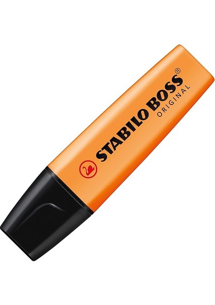 Boss Original Fosforlu Işaretleme Kalemi, 2 mm ve 5 mm Uç, Turuncu - 70/54