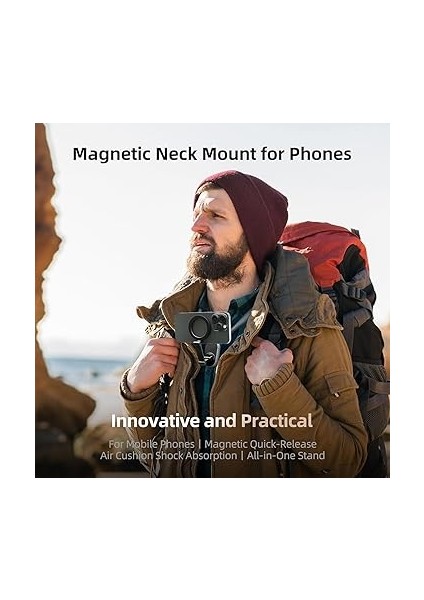 Iphone 16 15 14 13 Pro Max Için Montajı El Serbest Pov/vlog Esnek Spor Tutucu Boyun Telefon Tutacağı Tüm Telefonlar Için Uyumlu modelleri