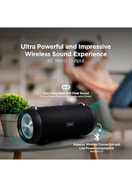 Dynamite Quattro 40W Hifi Kablosuz Bluetooth Hoparlör fiyatları