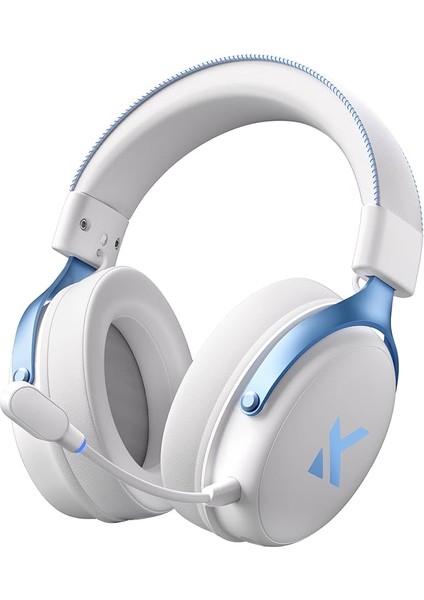 V9 Pro Sky White 7.1 Surround Kablosuz Gaming Kulaklık (Hw-V9-3)