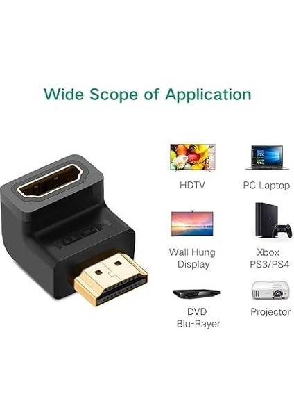 90 Derece HDMI To HDMI Dönüştürücü indirimleri