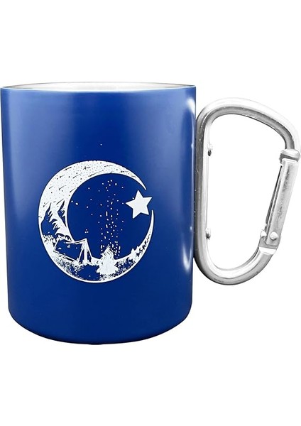 Karabinal Çelik Kupa Bardak, Dayanıklı Kamp Ekipmanları, Kamp Aksesuarları, Açık Hanana Sporları, Doğa Sporları, Yürüyüş, Sırt Çantasıyla Seyahat, Kamp Mutfağı, Kamp Malzemeleri, Mavi, Standart fiyatları