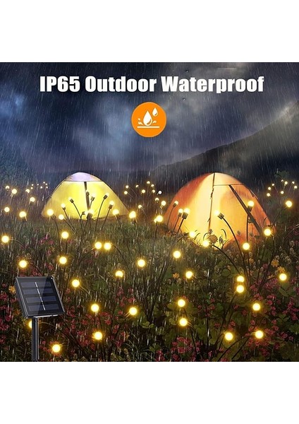 Güneş Işıkları Açık Bahçe, 4 Paket Güneş Ateşböceği LED Işıklar Açık Su Geçirmez, Starburst Sallanan Güneş Dış Mekan Işıkları, Güneş Enerjili Yol Aydınlatma Bahçe Çim Yard Yolu Dekorasyonu indirimleri