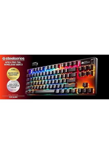 Apex Pro Tkl Wireless Gaming Klavye Gen 3 - Uk modelleri