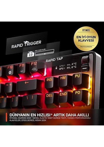Apex Pro Tkl Wireless Gaming Klavye Gen 3 - Uk indirimleri